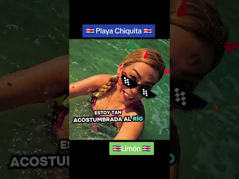 Playa Chiquita en Limón Costa Rica #sisuturismo #mar #playa #playachiquita #lugaresparavisitar