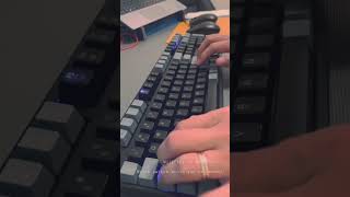 First mechanical keyboard. #mechanicalkeyboard #cherrymx #ducky #gaming #workfromhome #random