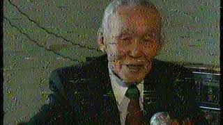 Телевизионная передача о ветеране войны Балдандоржи Жамсуеве, снятая в 1999 году