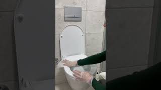 Klozet temizliğiniböyle yapın kafanız rahat etsin♥️