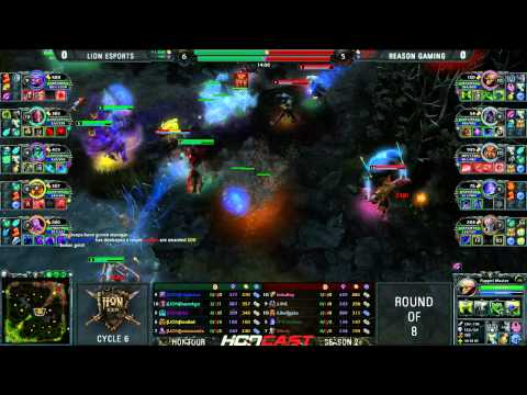 HoN Tour S2 Cycle 6 Ro8 - LION vs Rea game 1