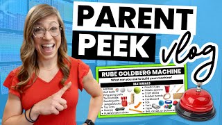 Teaching a Lesson In Front of Student Parents | Behind the Scenes VLOG