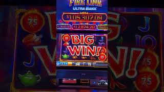 $37.50 SPIN FIRE LINK BIG WIN!