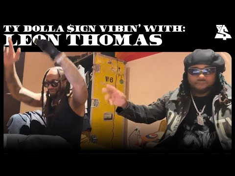 Ty Dolla $ign' Vibin' w/ Leon Thomas Before their Show!
