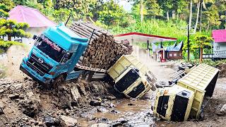 Download lagu TRUK OLENG Dump Truk Trailer Hino 500 BIKIN PANIK Truk Offroad Truk Hino 500 LAKA LANTAS Rc Handmade mp3