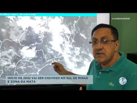 Early 2022: forecast is for rain in the South of Minas Gerais and Zona da Mata