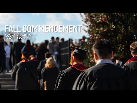 Fall 2025 commencement ceremonies