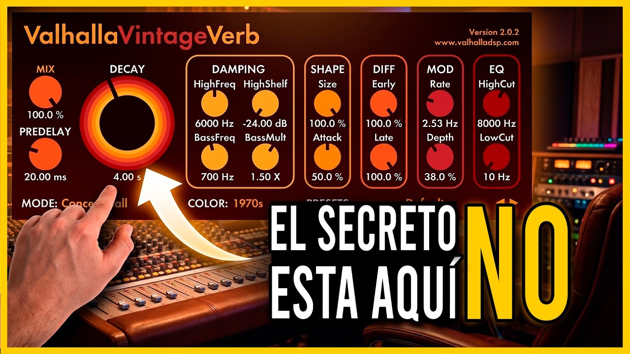 Como configurar tus reverbs en 2 pasos