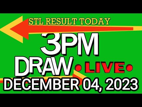 LIVE 3PM STL RESULT TODAY DECEMBER 04, 2023 #3pmstlresulttoday LOTTO RESULT WINNING NUMBER