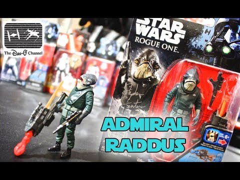 Rogue One A Star Wars Story | Admiral Raddus 3.75" Scale Action Figure review | The Dan-O Channel