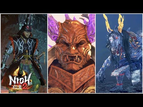 NIOH 2 Last Chance Trial - All Boss Fights [PS4 Pro]