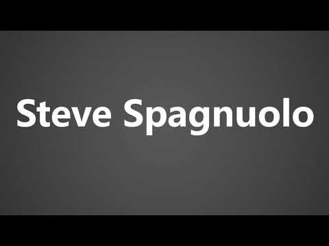 How To Pronounce Steve Spagnuolo