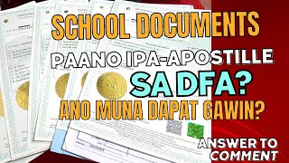 DFA Apostille ng school documents like TOR Diploma kailangan ba original? Alamin mo muna ito.