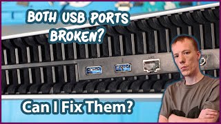 They Broke BOTH Rear USB Ports On Their PlayStation 5... Can I Fix It?