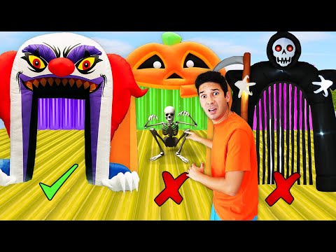 NON SCEGLIERE LA STRADA DEL LABIRINTO GONFIABILE GIGANTE PIÙ GRANDE DEL MONDO SBAGLIATA!