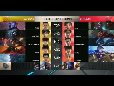 APX vs TDK Highlights Game 2 - Apex vs Team Dragon Knights - 2016 NA Summer Promotion Tournament
