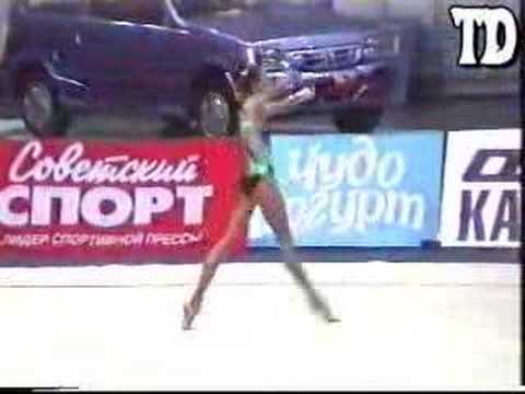 Rhythmic gymnastics Olga Belova Rope