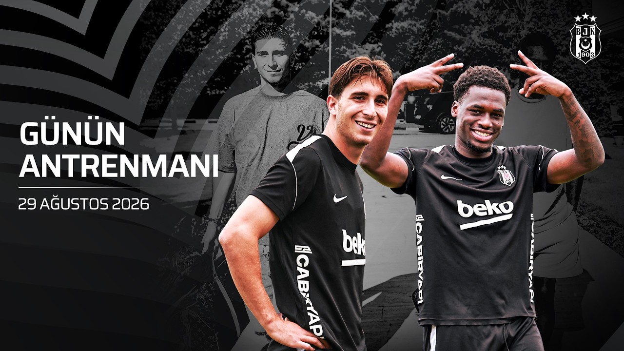 Ernest Poku ve Fabio Miretti'nin İlk Antrenmanı | 29 Ağustos