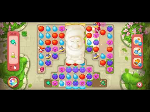Gardenscapes Level 2228 [Hard Level] #androidgameplay #gardenscapesgame #powerseekers #gardenscapes