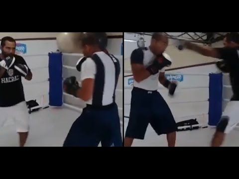 Jose Aldo training for next title defense