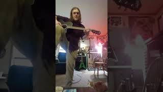 Video thumbnail for Washburn Deep Forests Ebony ACE matte electric acoustic Guitar Test! by Brandon Smalley or BLSP Inc