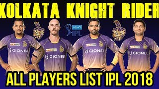 Kolkata Knight Riders Players List 2018.IPL Auction 2018.KKR IPL Squad 2018.IPL XI.