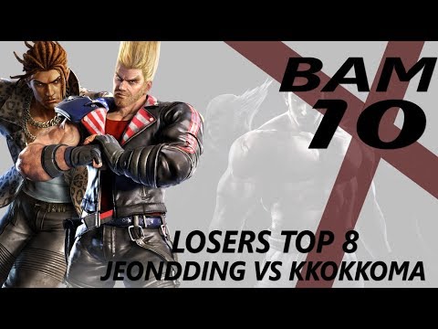 Top 8 losers | UYU Jeondding (Eddy) vs KKokkoma (Geese/Eddy) | #BAM10 | Tekken 7 | TWT Melbourne