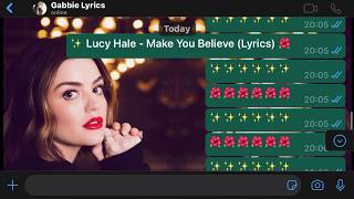 Lucy Hale - Make You Believe (Lyrics)