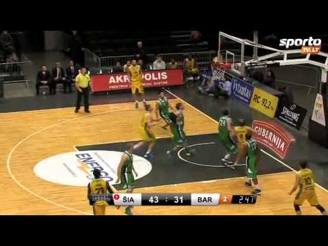 Šiauliai vs Barsy highlights 25-02-2014