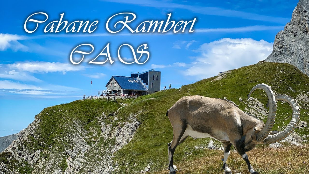 Switzerland Rambert hut POV