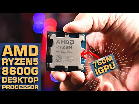 AMD Ryzen 5 8600G Desktop Processor 6 cores 12 Threads 22 MB