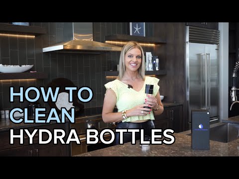 HOW TO CLEAN HYDRA BOTTLES | Healthy Hydration