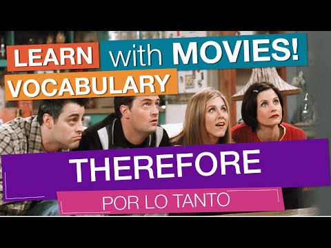 Vocabulario en inglés basico: 'THEREFORE'