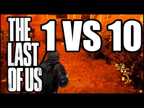 1 vs 10| Crossbow Only challenge BlackCobra| Last of Us Remastered