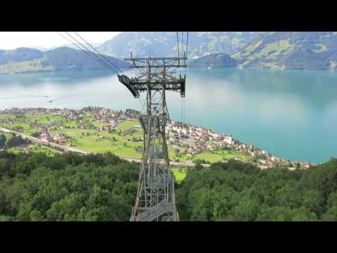 Luftseilbahn Beckenried - Klewenalp Talfahrt