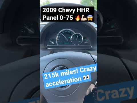 2009 Chevy HHR Panel 0-75 acceleration!
