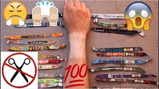 How to remove any festival wristband without damaging it!