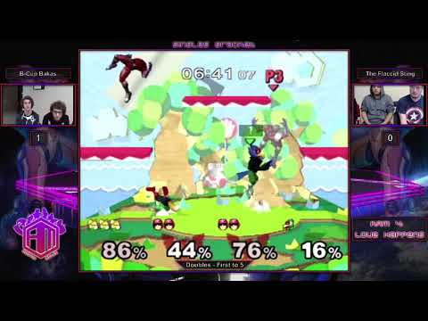 KAM4 - Love Happens Doubles - B-Cup Bakas (Fox+Falco) vs The Flaccid Sting (Falcon+Falcon)