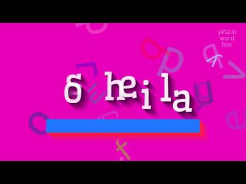 SOHEILA - Is Soheila pronounced like So-hey-la or So-hee-la? Let's find out!