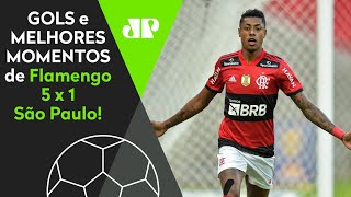 Teve golaço fo**, treta e massacre: Melhores momentos de Flamengo 5 x 1 São Paulo