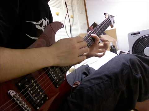 Psycroptic  Carriers of the Plague (guitar cover)