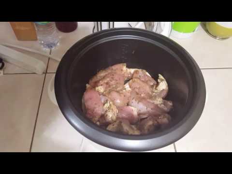 Bbq Chicken in Black & Decker Rice Cooker