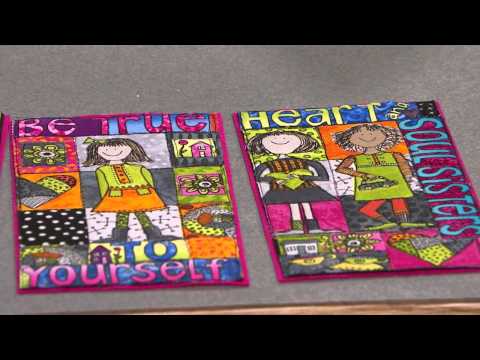 The Quilt Show: Trailer 1702 - Jamie Fingal / Gina Perkes
