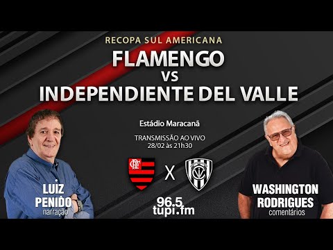 FLAMENGO 1 X 0 INDEPENDIENTE DEL VALLE - Recopa Sul-Americana - Final - Volta - 28/02/2023 - AO VIVO