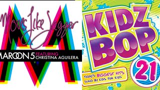 Maroon 5 vs. KIDZ BOP Kids - Moves Like Jagger (Mashup - Audio) feat. Christina Aguilera