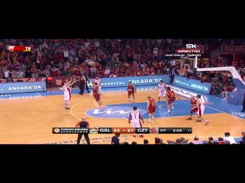 Galatasaraj : Crvena zvezda Telekom 110:103 | Trojke Mitrovica [6. kolo Evrolige | 21.11.2014.]