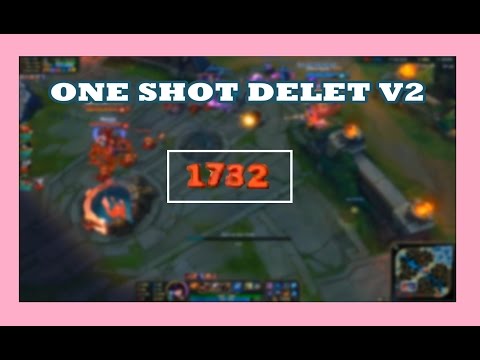 ONE SHOT DELETE V2 (kog maw, rush, ziggs) | League Of Legends Skits #25