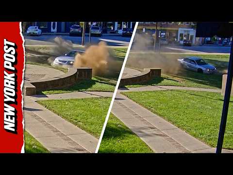 68-Year-Old Woman Got Drunk and Did Endless Donuts On Courthouse Lawn