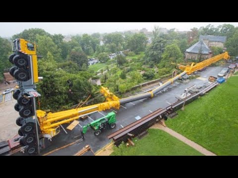 Extremely Dangerous Cranes Fails 2021 ! Heavy Equipment Gone Wrong