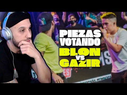 Piezas votando BLON vs GAZIR | #FMSEspaña